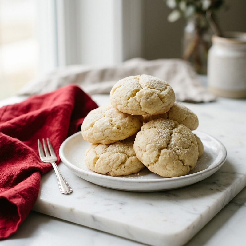 Cookies fresh from the oven